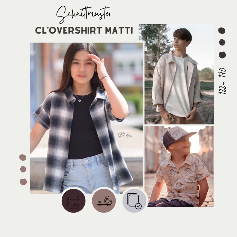 CL*OVERSHIRT MATTI 122-170 image number 1