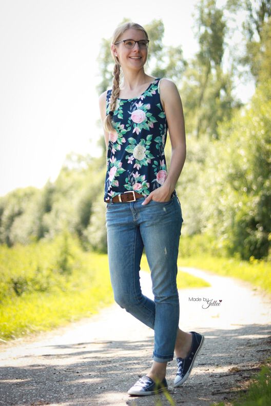 Tanktop Damen -  Schnittmuster Gr. 32-54 - meine LUCY #62 image number 4
