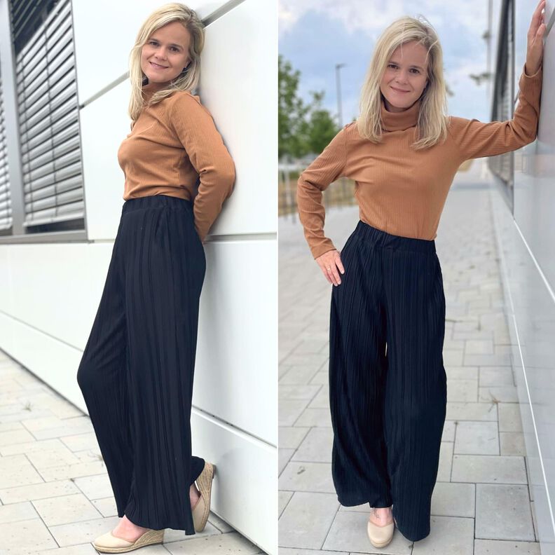 Damen Marlene Hose Weit High Waist AWAH ♥ Gr. 34-56 image number 6