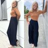 Damen Marlene Hose Weit High Waist AWAH ♥ Gr. 34-56 thumbnail number 6