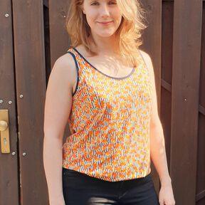 Mila – Lockeres Jersey-Top für Sommer, BU 80-116, A4+A0