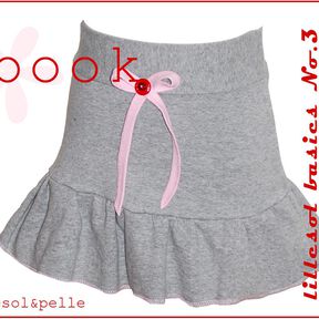 Ebook / Nähanleitung Jersey-Stufenrock