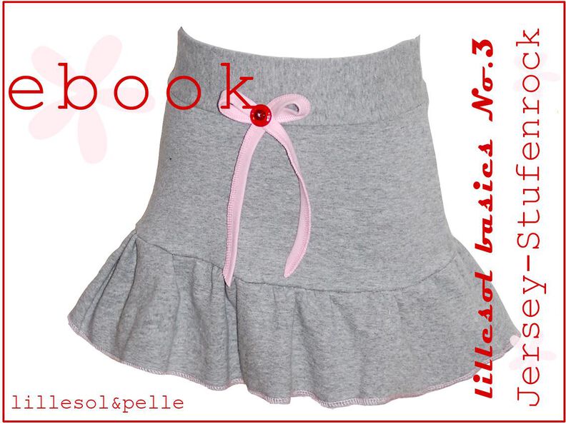 Ebook / Nähanleitung Jersey-Stufenrock image number 1