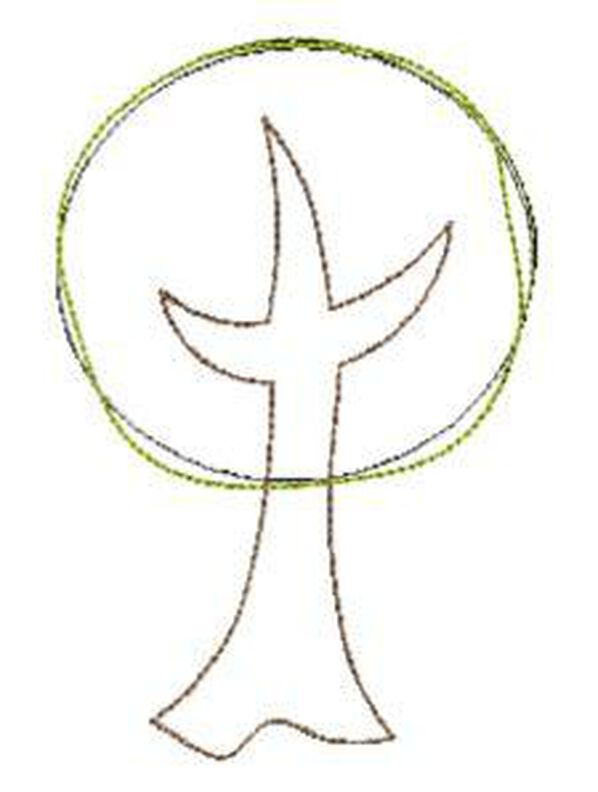 Stickdatei Zelt mit 3D Zelteingang 13x18cm image number 5