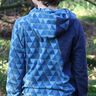 Hoodie Zwulli Kapuzenpullover mit diagonaler asymmetrischer Teilung Größe 74-164 thumbnail number 5