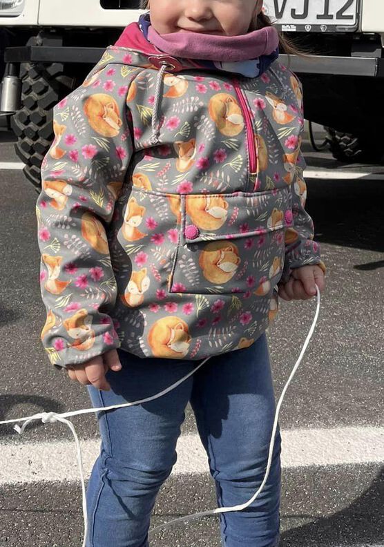 Windbreaker Vindjakke Mini Gr. 80-116 beamerfähig image number 5