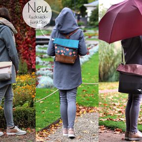 FoldOver 2.0 Tasche in 3 Größen mit Rucksackfunktion