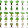 Stickdatei - Baum gefüllt Bäume thumbnail number 4