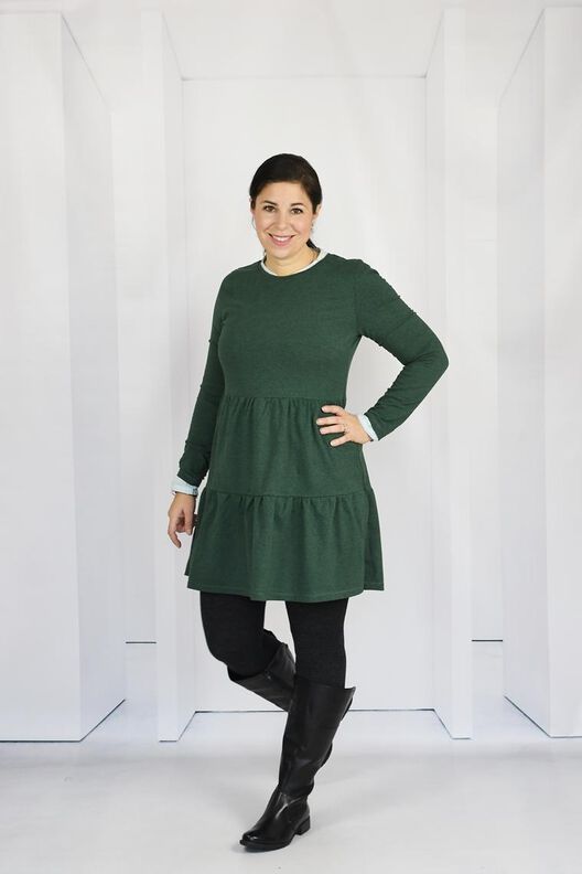 Ebook / Schnittmuster lillesol women No.50 Stufenkleid image number 4