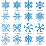 Schneeflocken Schneestern Stern Stickdatei Mega Set  thumbnail number 6