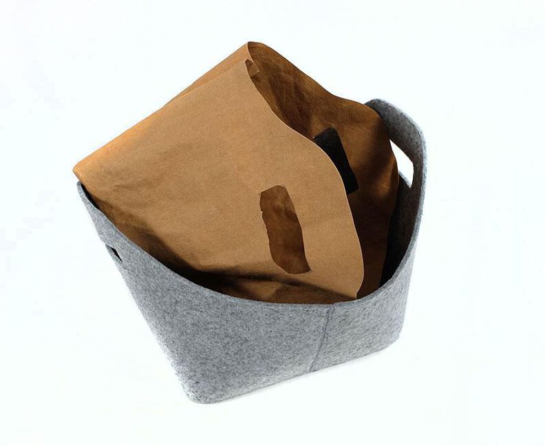 Korb, Filztasche "Shireen" - Schnitmuster Utensilo image number 2