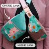 Bauchtasche Lana in 2 Größen + Geldbörse Rosa thumbnail number 2
