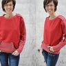 Sportiv Gr. 34-52 sportliches Fledermausshirt thumbnail number 3