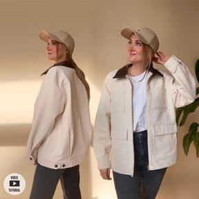 oversize Jacke Jan  / 2 Längen