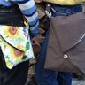Tasche Umschlagtasche wendbar 2 Größen Softshell Canvas thumbnail number 2
