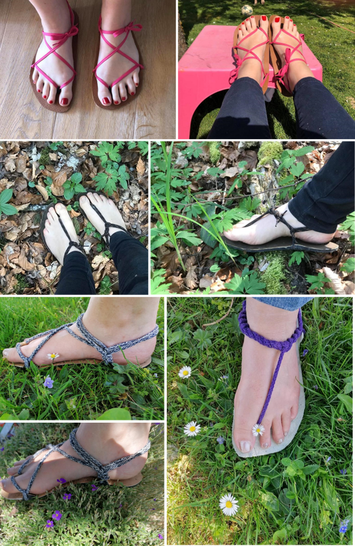 Huaraches - DIY Barfußsandalen Bastelanleitung image number 4