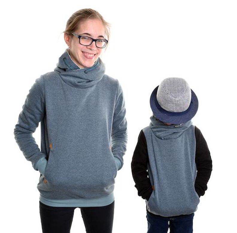 Kapuzensweatshirt "JADE" Nähanleitung und Schnitt Gr. 158–46 image number 3