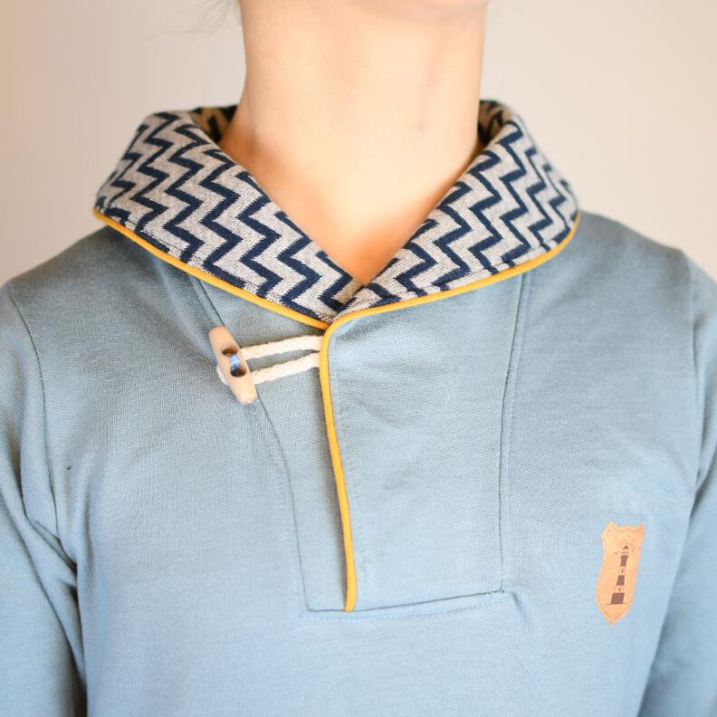 ADD.on Kragen zum Hoodie Küstenkind Größe 62-164 image number 1