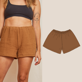 Coco Shorts / Pyjamahose / Kurze Hose für Anfänger