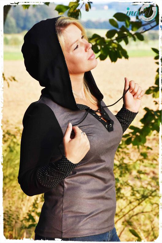 Kapuzen - Hoodie "Bjelle" Gr. 32-50 image number 3