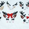 Rentier Gesichter Stickdatei Weihnachten bis 10cm thumbnail number 2