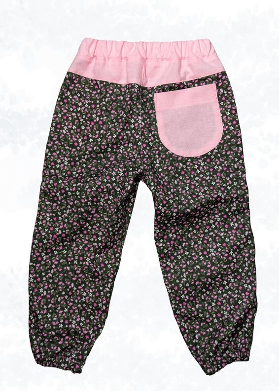 Toni Kinderhose mit Gummizug und Taschen Gr. 98-164, A4+A0 image number 3