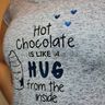 Plotterdatei »Hot Chocolate« – Spruch »Like a Hug« thumbnail number 3