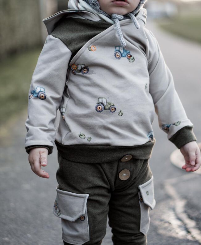 Ebook Hoodie "Henry Baby" von Gr. 44 bis 104 image number 7