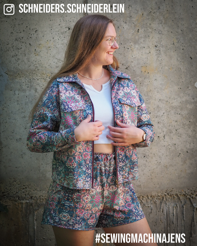 oversize Jacke Jens / PDF Schnittmuster image number 4