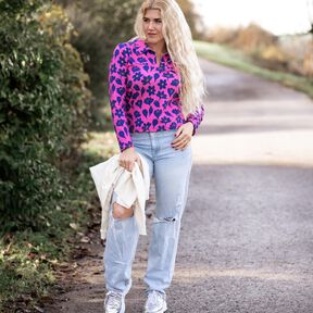 Kragen-Shirt #Vicky Nähanleitung und Schnittmuster (XS-XL)