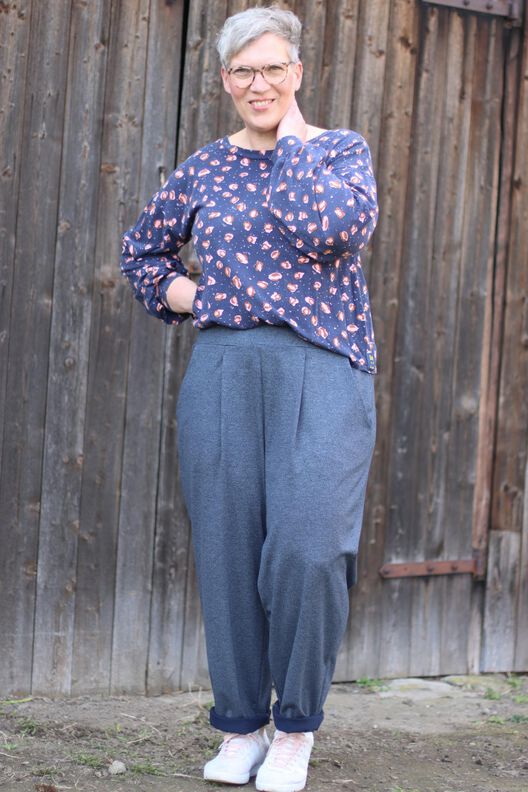 Jerseyhose Hose LORENA (34-58) Schnittmuster image number 6