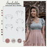 SOMMERÄRMEL ADDON BELLA WOMAN + BOHEMIAN SUMMERDRESS thumbnail number 1