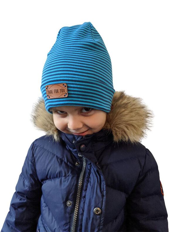 Kinder Mütze, Beanie "Daniel_a", Gr. 45-57 image number 3