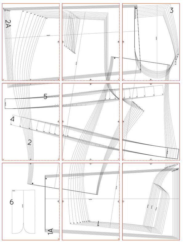 Hose Rachel N&auml;hanleitung + Schnitt image number 4