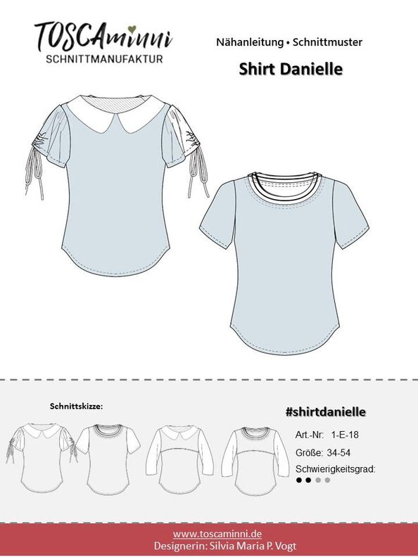 Shirt Danielle Gr. 34-54 Schnittmuster image number 6