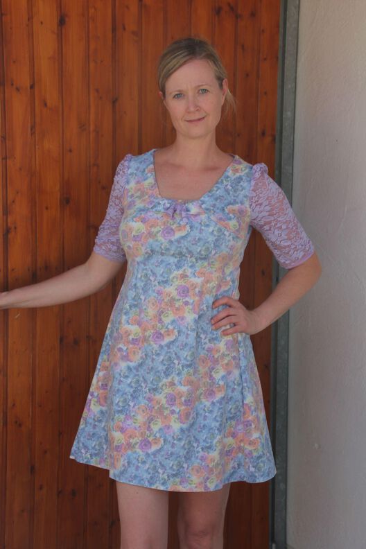 Kleid Petite-Angie Gr. 34-48 PDF-Schnittmuster A4, A0 und Nähanleitung image number 5