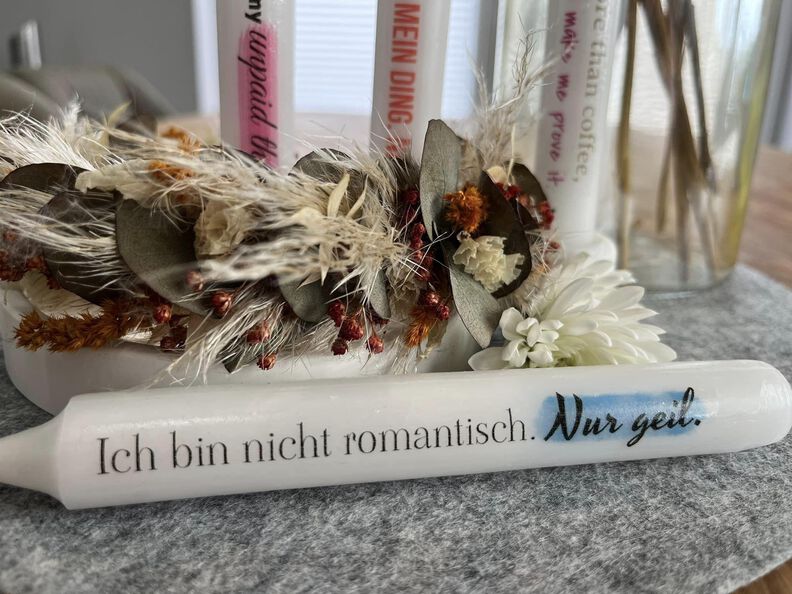Druckvorlage "FUNNY-LOVE" BUNT Kerzen/Anhänger PDF & JPG image number 2