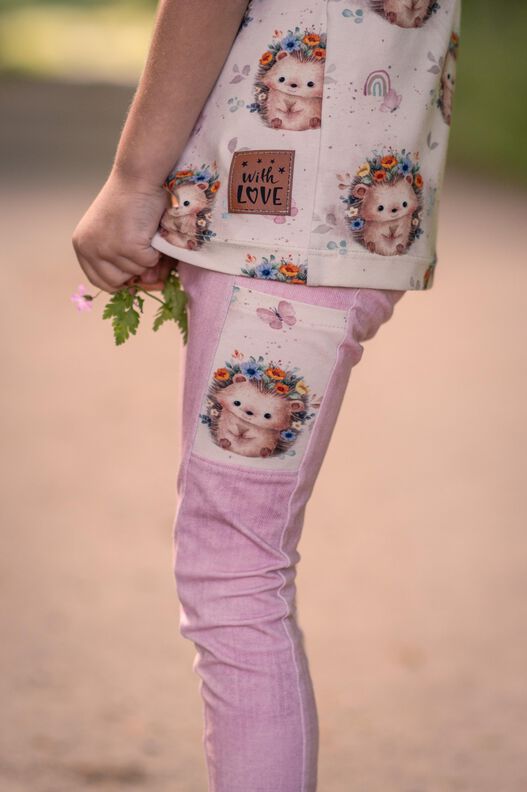 BEAMER / A0 / A4 lovely leggings 50-116 Leggins Hose Mädchen image number 6