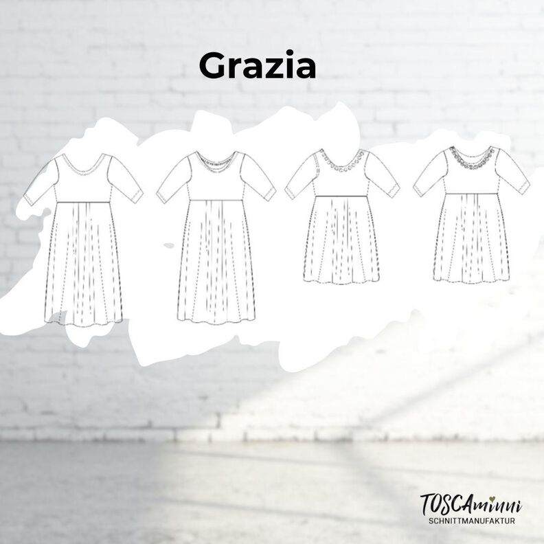 Kleid Grazia 2 Nähanleitung+Schnittmuster Gr. 34-54 image number 10