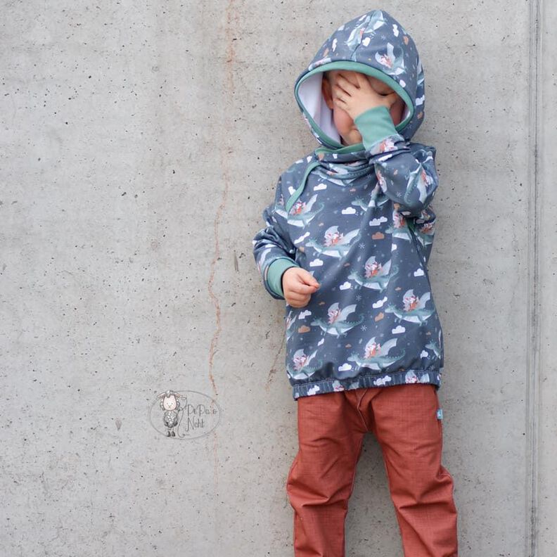 CL*OVER 'hooded' Sweater Kids image number 6