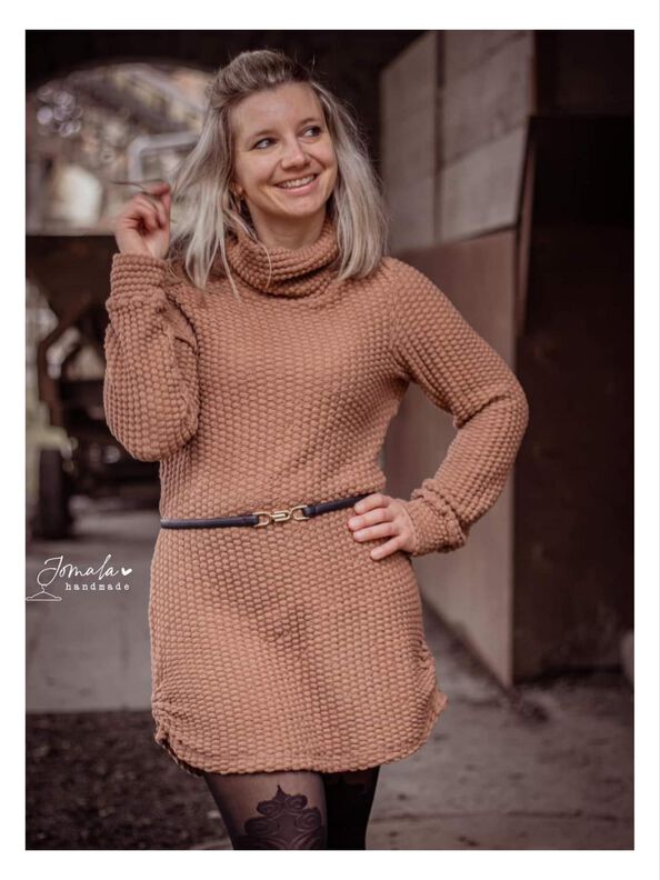Der große Kuschel-Puschel Hoodie I Hoodiekleid I Größe 34-50 image number 3