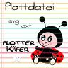 Flotter Käfer Plotterdatei Marienkäfer thumbnail number 1