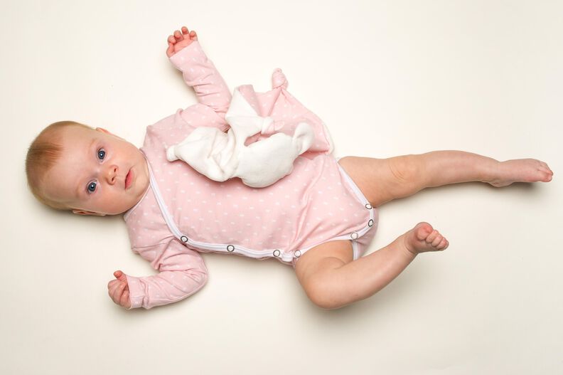 Baby Wickelbody langarm od. kurzarm Body und Kuscheltier image number 8