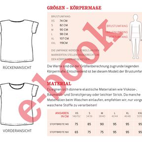 FRAU TINA - l&auml;ssiges Basicshirt XS-XXL