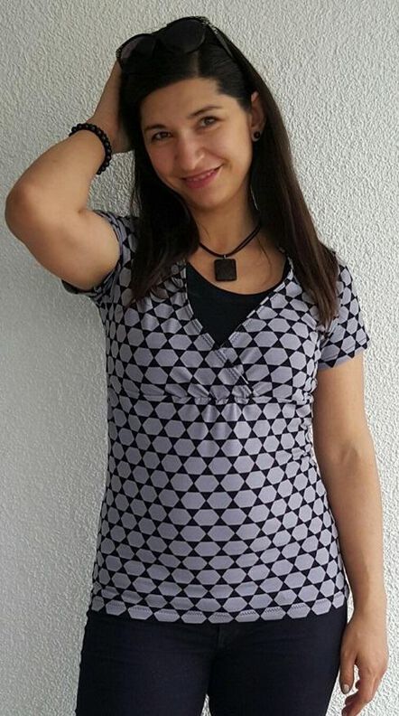 Ebook Lagenlook Shirt Umstandsshirt Stillshirt 34-48 image number 6