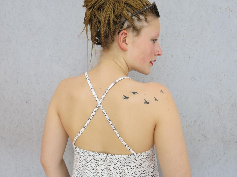 FRAU EIKE - Sommertop mit Spaghettiträgern XS-L image number 2