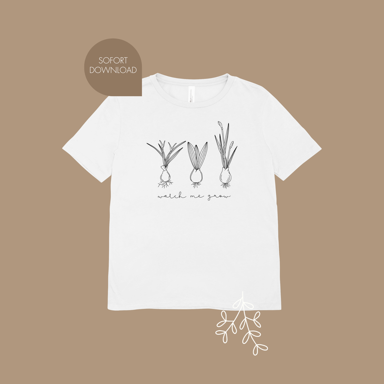 Plotter- und Laserdatei "GROW" SVG PNG image number 7
