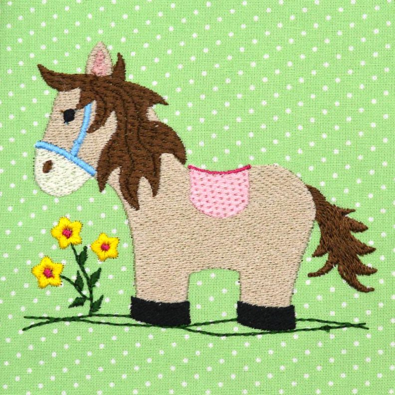 Stickdatei Pferd Vollstick image number 1