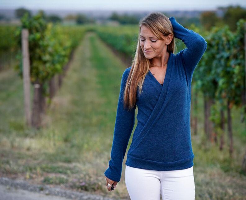  Pullover/Cardigan VILLAROSA Gr. 32-56 Ebook Schnittmuster image number 5