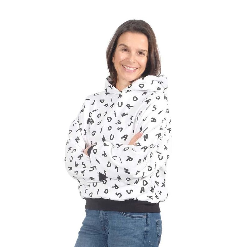 Comfort Fit Hoodie "MILDA" Schnitt Gr. 42–54 image number 3